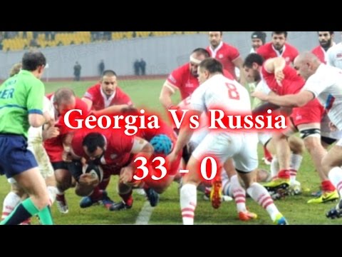 Rugby match Georgia Vs Russia 33:0 2015 /  საქართველო რუსეთი 33 - 0 / регби Грузия-Россия (33:0)